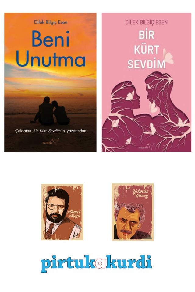 Beni Unutma - Bir kürt Sevdim Roman Seti - Not Defterli