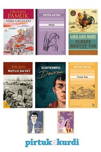 Veba Geceleri - Dicle - Albaya Mektup Yok - Mutlu Hayat - Devran - Uzun Yaz Özel Roman Seti