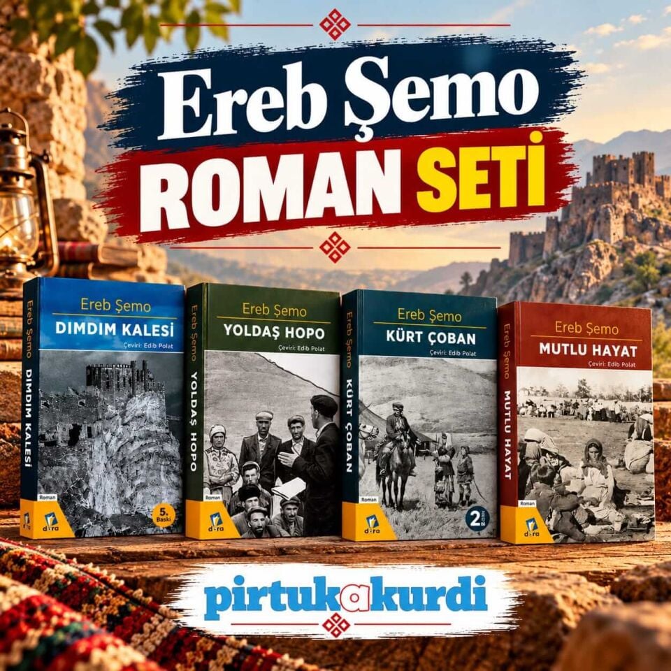 Ereb Şemo Türkçe Roman Seti