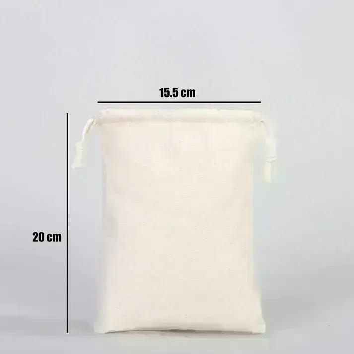 Firmalara Özel Logo Basmalı Keseli Ham Renkli 320 gr Kanvas Bez Çanta | %100 Pamuk