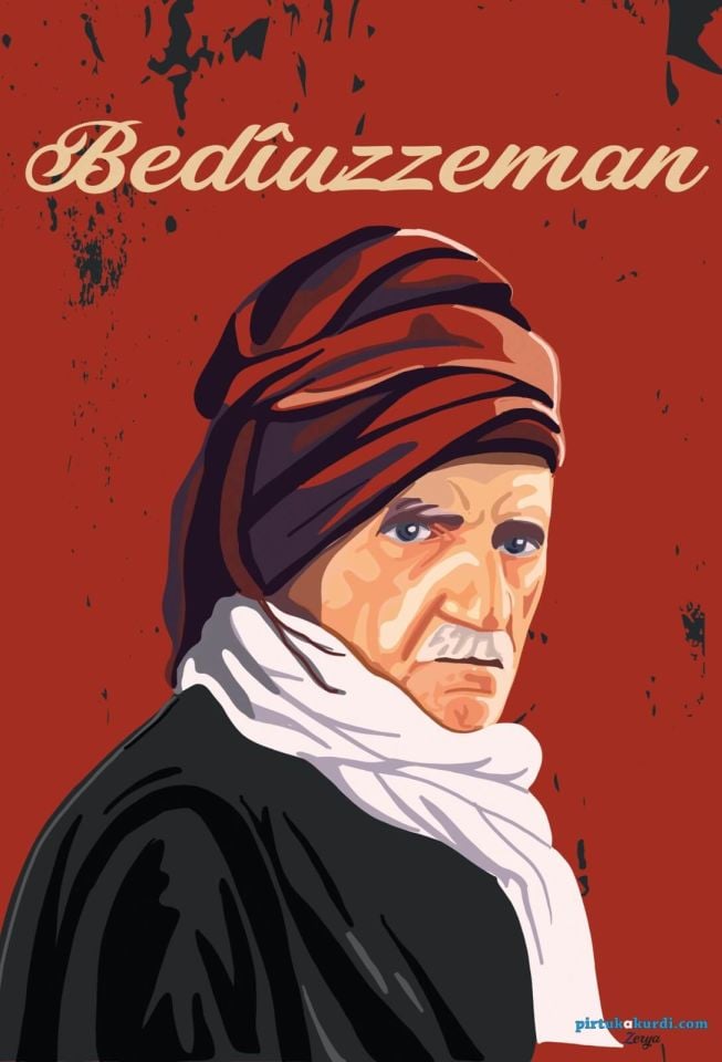 Postera Seidê Kurdî Saidê Nursi - Bediüzzeman Posteri