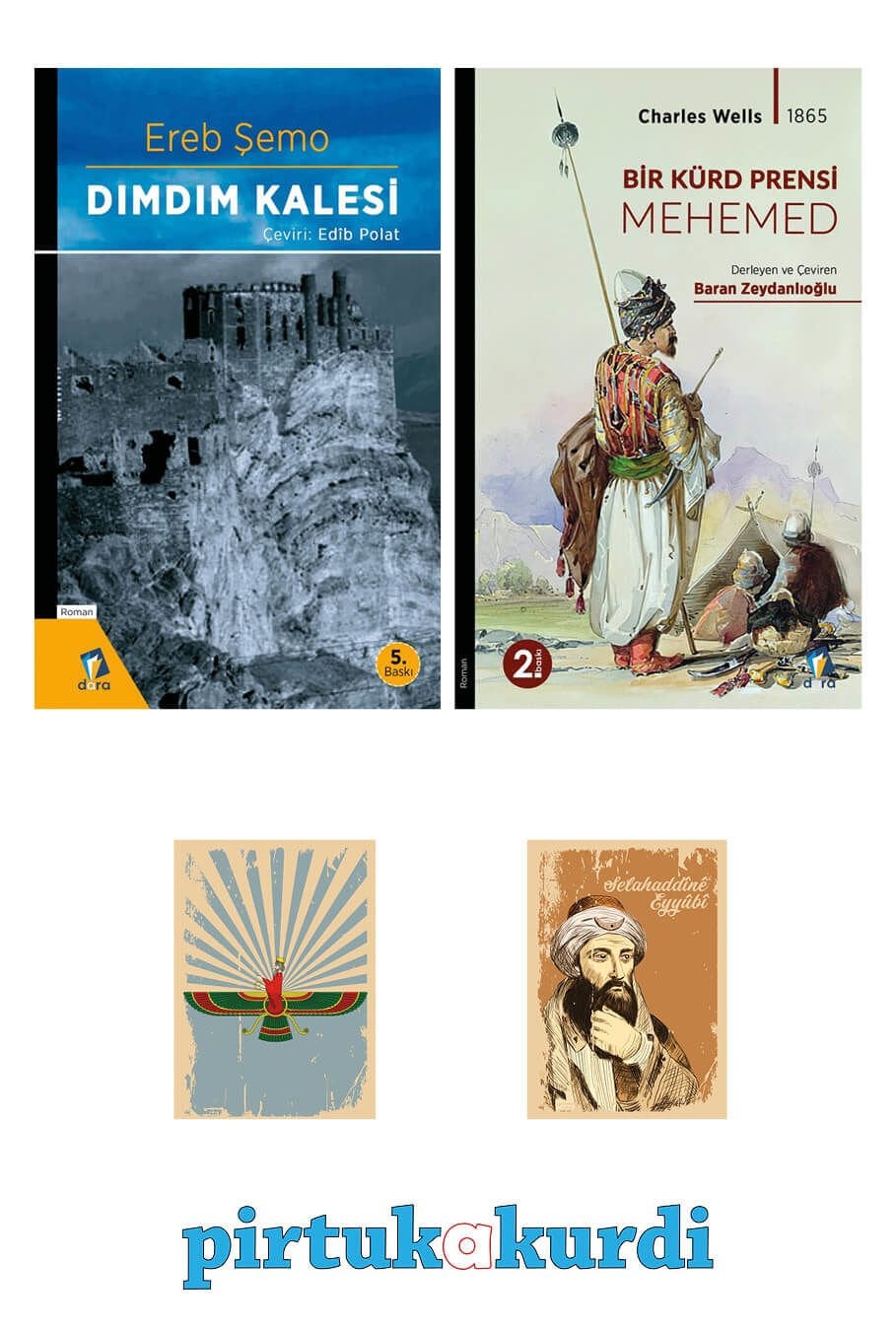 Dımdım Kalesi - Bi Kürd Prensi Mehemed Roman Seti