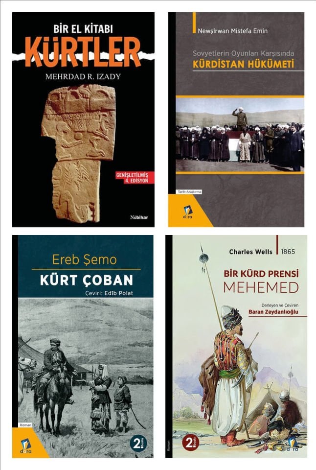 Kürtler Bir El Kitabı - Kürt Çoban - Kürdistan Hükümeti - Bir Kürd Prensi Mehemed Özel Seti