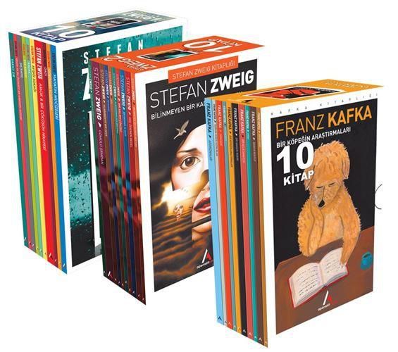 Stefan Zweig Seti 1-2 ve Franz Kafka Seti (30 Kitap)