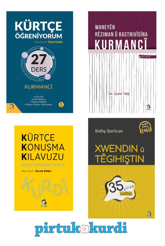 Kürtçe Öğrenme Seti - Başlangıç Seti