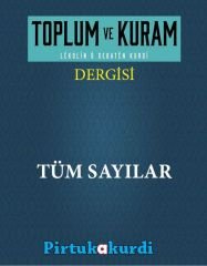 Toplum ve Kuram Dergisi Tüm Sayılar