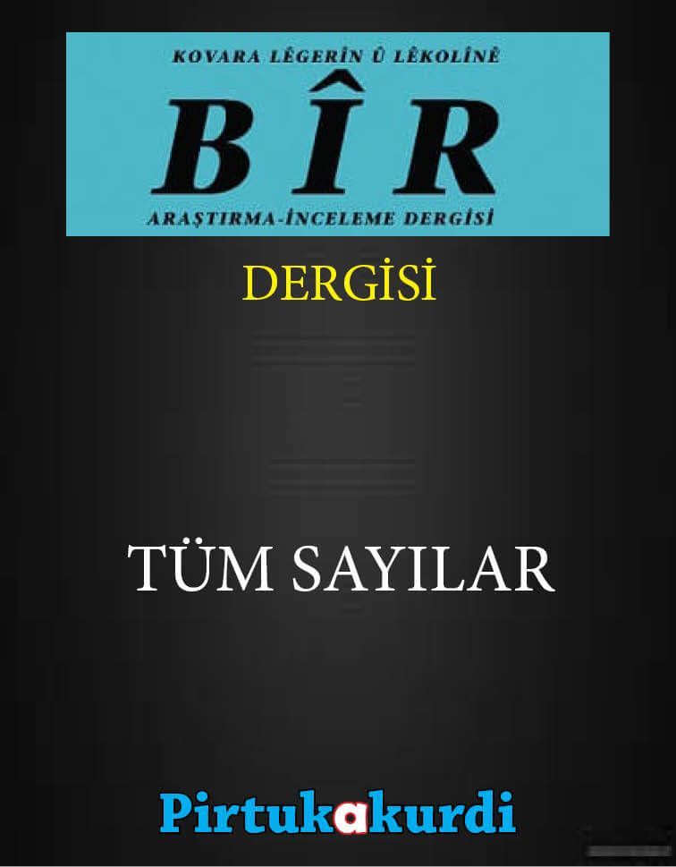 Bîr Dergisi - Tüm Sayılar