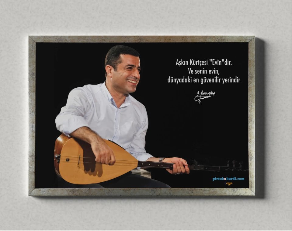 Selahattin Demirtaş Posteri - Demirtaş Posterleri 3 ÇERÇEVELİ