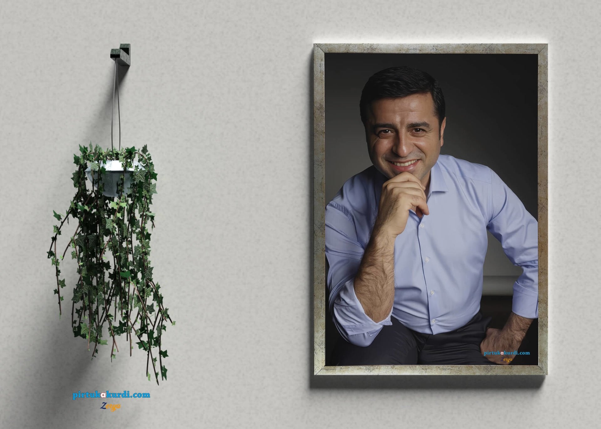 Selahattin Demirtaş Posteri - Demirtaş Posterleri 2 ÇERÇEVELİ