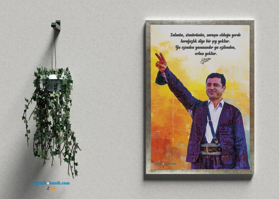 Selahattin Demirtaş Posteri - Demirtaş Posterleri ÇERÇEVELİ