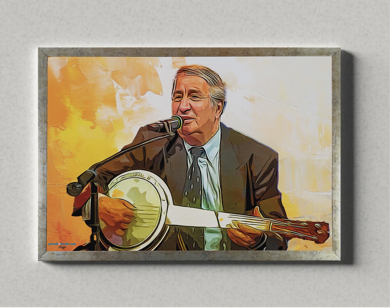 Postera Aramê Dîgran - Aram Tigran Posteri ÇERÇEVELİ
