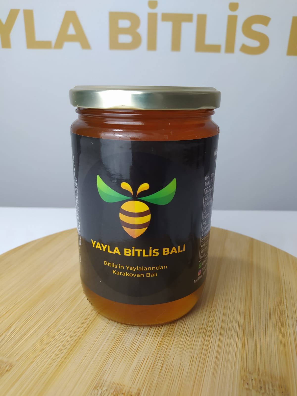 Hakiki Bitlis Karakovan Süzme Balı 1. Kalite (1 kilo)