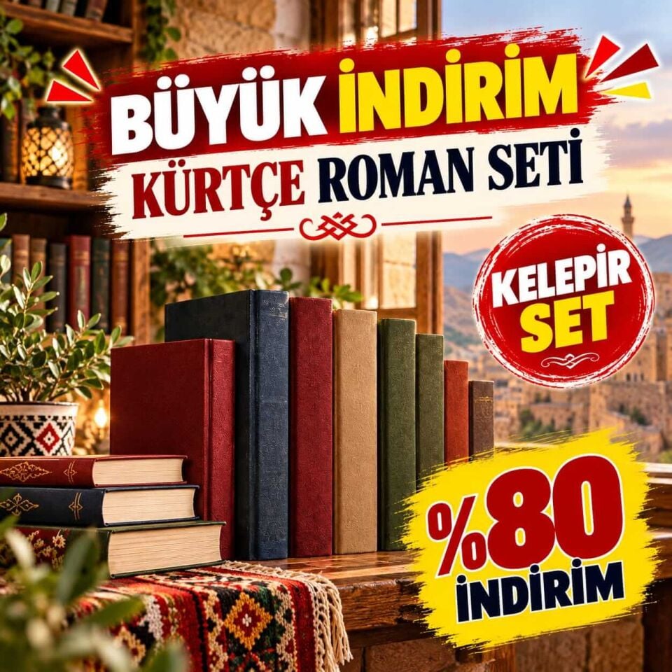 KÜRTÇE ROMAN SET (30 kitap)
