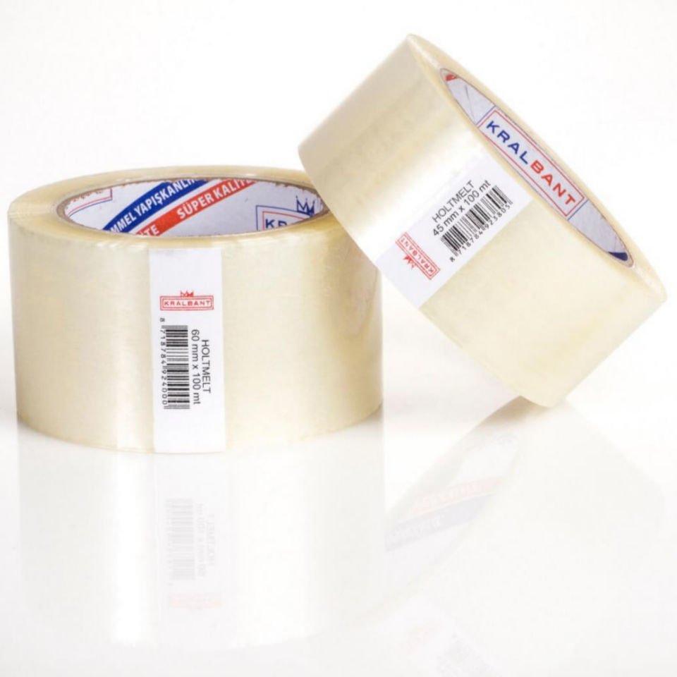 45mm x 100mt Holmelt Koli Bandı (1 ADET)