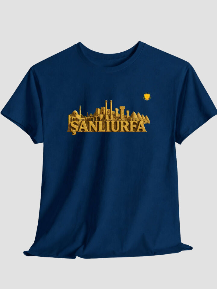 Şanlıurfa Tasarımlı Lacivert Tişört