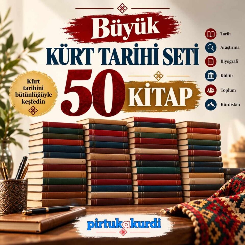 Büyük Kürt Tarihi Seti - 50 Kitap